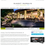 Sunset Marquis Hotel